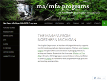 Tablet Screenshot of nmu-english-gradprograms.com